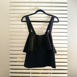 Madewell Texture & Thread Tiered Tank Top